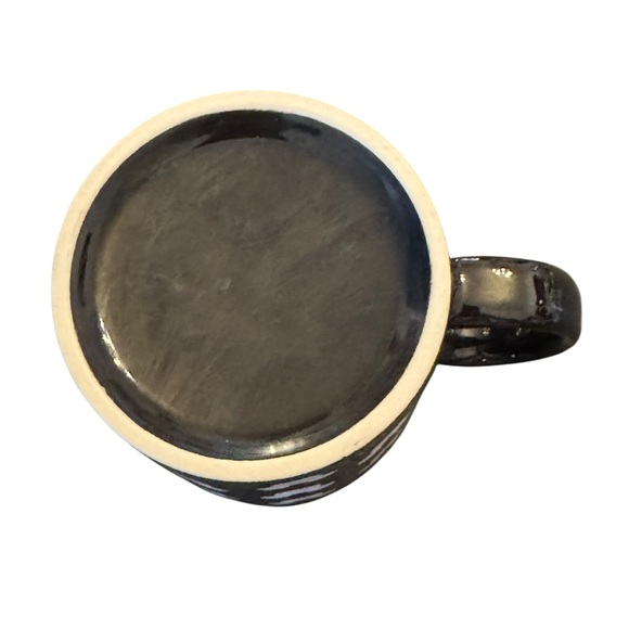 Disney Black Mug with White Mickey Mouse Heads - Picture 3 of 6